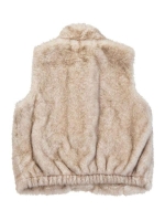 Sarto Fashion Gilet fake fur t070 ivory