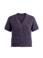 Sarto Fashion Cardigan short sleeves t1291 iris-caramel melange