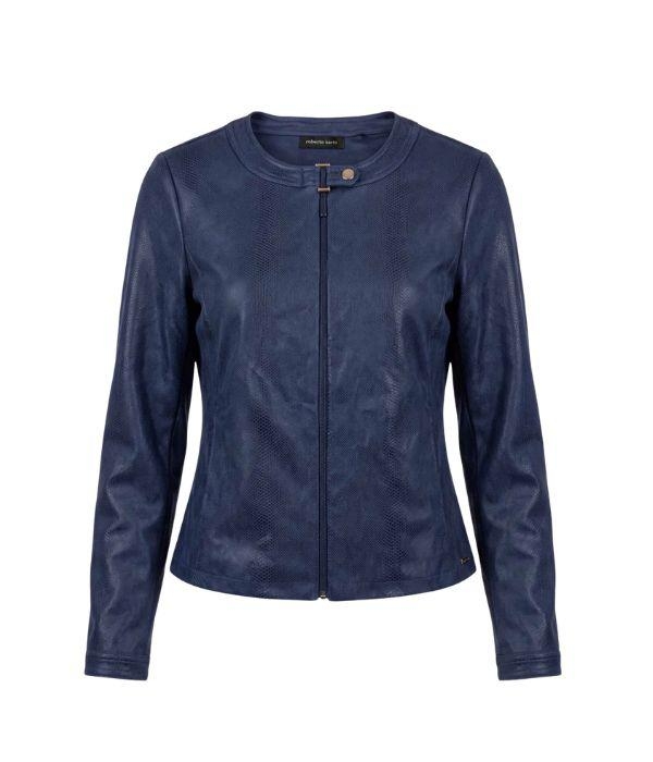 Sarto Fashion Jacket fake leather t755 night sky