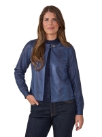Sarto Fashion Jacket fake leather t755 night sky