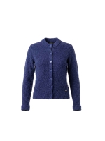 Sarto Fashion Cardigan turtle collar t866 iris