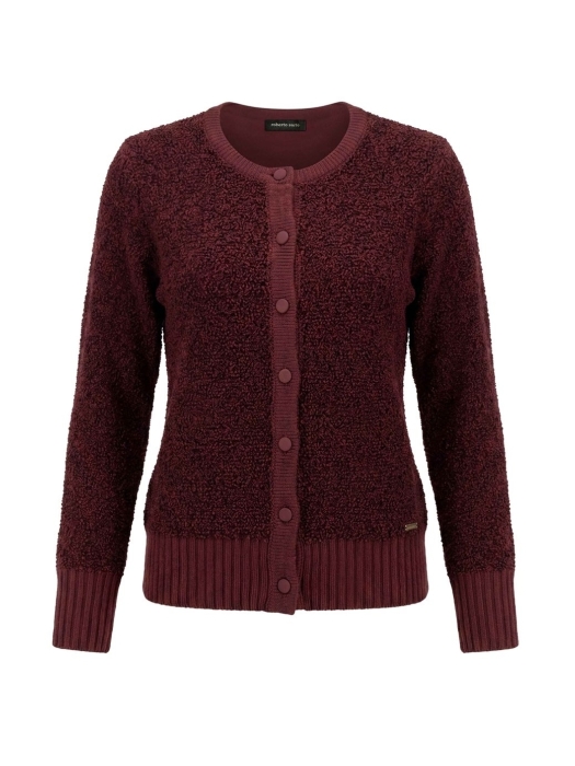 Sarto Fashion Cardigan bouclé t455 fudge brown