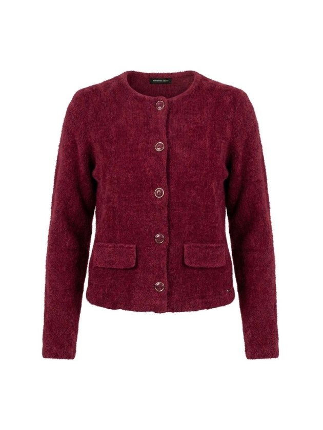 Sarto Fashion Jacket o-neck t270 berry juice