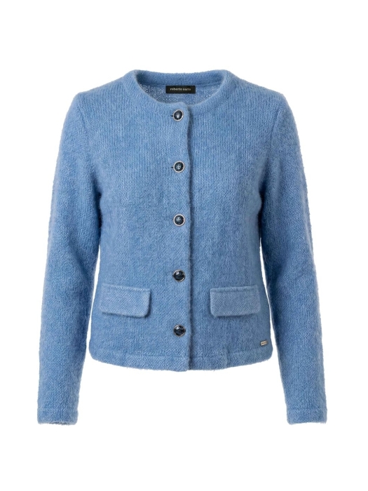 Sarto Fashion Jacket o-neck t733 ice blue
