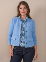 Sarto Fashion Jacket o-neck t733 ice blue