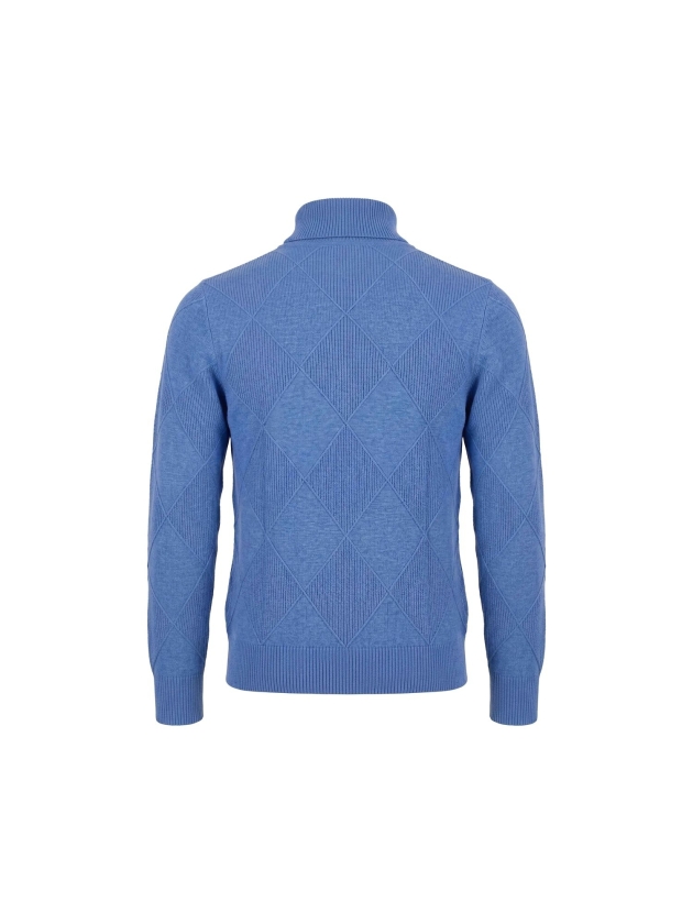 Sarto Fashion Pullover rollcollar t733 ice blue