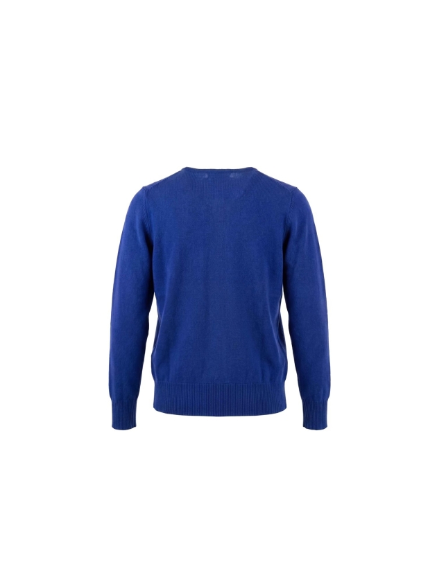 Sarto Fashion Cardigan o-neck wool t780 twilight blue