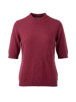 Sarto Fashion Turtleneck short sleeves t270 berry juice