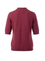 Sarto Fashion Turtleneck short sleeves t270 berry juice