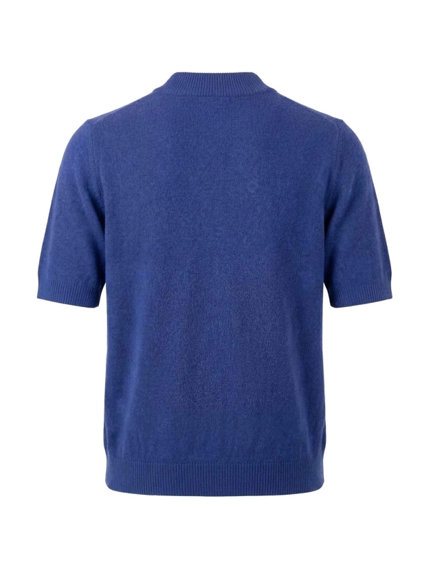 Sarto Fashion Turtleneck short sleeves t780 twilight blue
