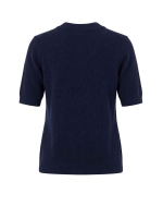 Sarto Fashion Turtleneck short sleeves t799 navy