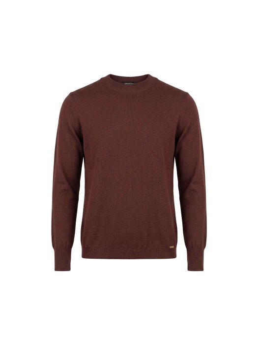 Sarto Fashion Pullover turtle t455 fudge brown
