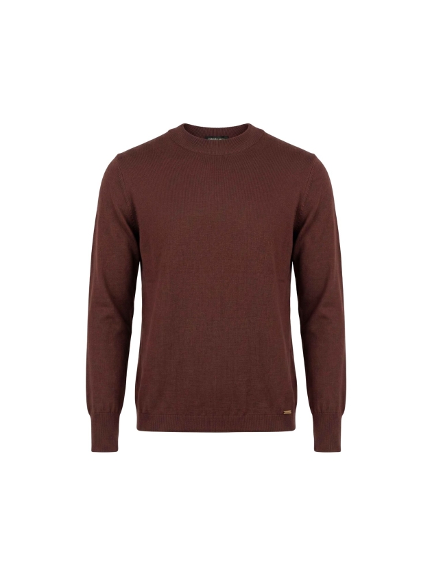 Sarto Fashion Pullover turtle t455 fudge brown