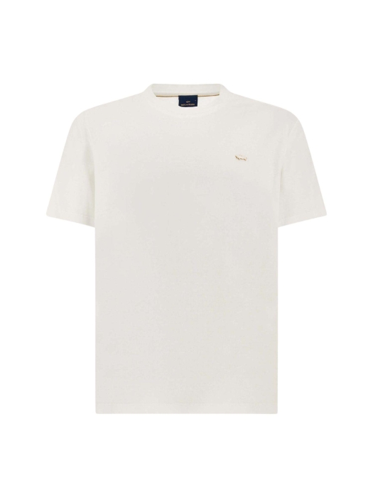 Paul and Shark Cotton jersey t-shirt 10A White