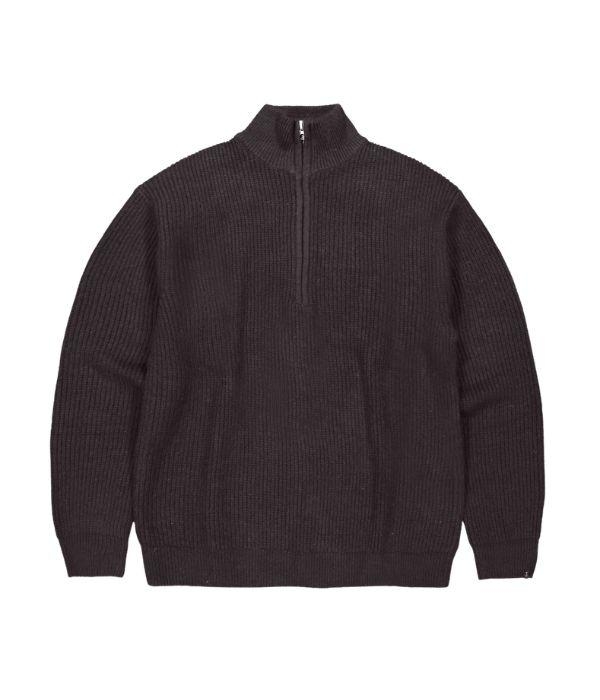 Butcher of Blue Market Half Zip 694 topaz brown