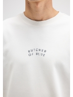 Butcher of Blue Mercer Layer Loose Tee 112 titan white