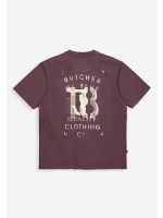 Butcher of Blue Mercer Layer Loose Tee 845 pascha purple