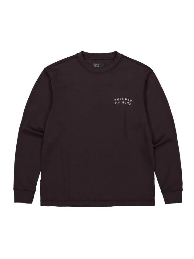 Butcher of Blue Mercer Layer Tee LS 694 topaz brown