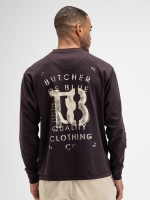 Butcher of Blue Mercer Layer Tee LS 694 topaz brown