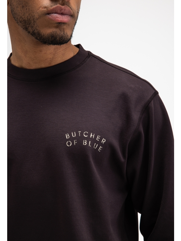 Butcher of Blue Mercer Layer Tee LS 694 topaz brown