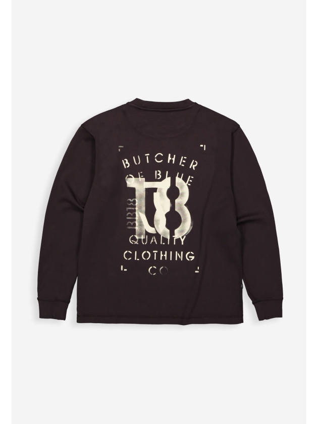 Butcher of Blue Mercer Layer Tee LS 694 topaz brown