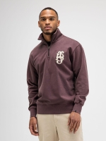 Butcher of Blue Logo Half Zip 845 pascha purple