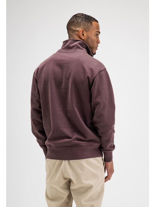 Butcher of Blue Logo Half Zip 845 pascha purple