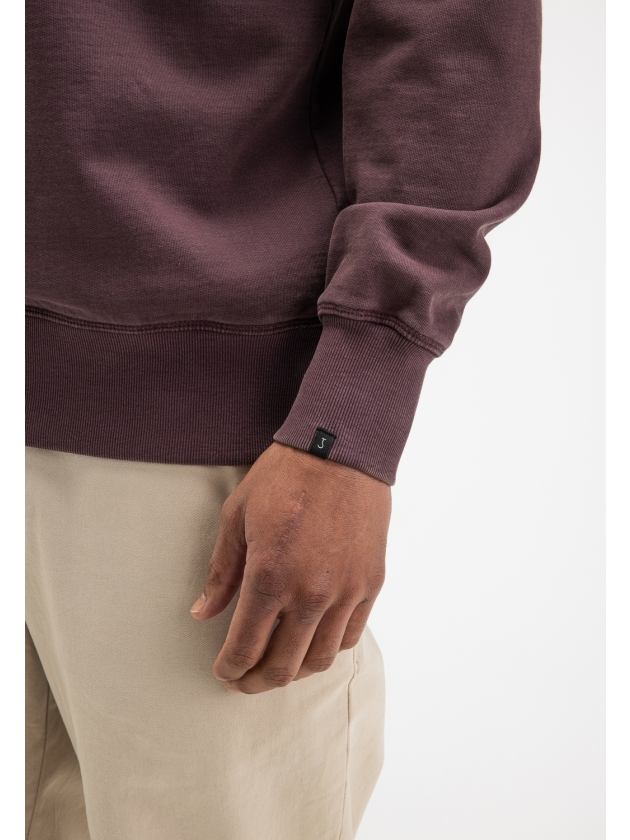 Butcher of Blue Logo Half Zip 845 pascha purple