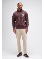 Butcher of Blue Logo Half Zip 845 pascha purple
