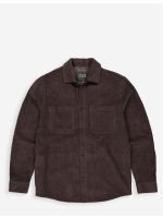 Butcher of Blue Colby Cord Overshirt 694 topaz brown