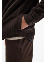 Butcher of Blue Colby Cord Overshirt 694 topaz brown