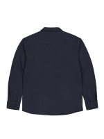 Butcher of Blue Phil Peached Jersey Overshirt 890 alaska blue