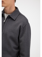 Butcher of Blue Clifden Zip Polo 9001 agatha grey