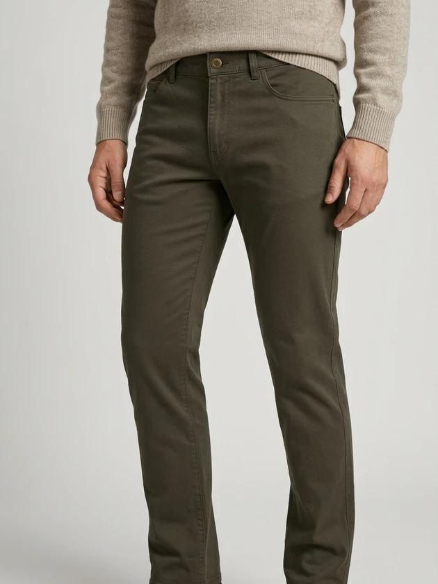 NORTH84 Luxury Comfort Chino 310 dark green