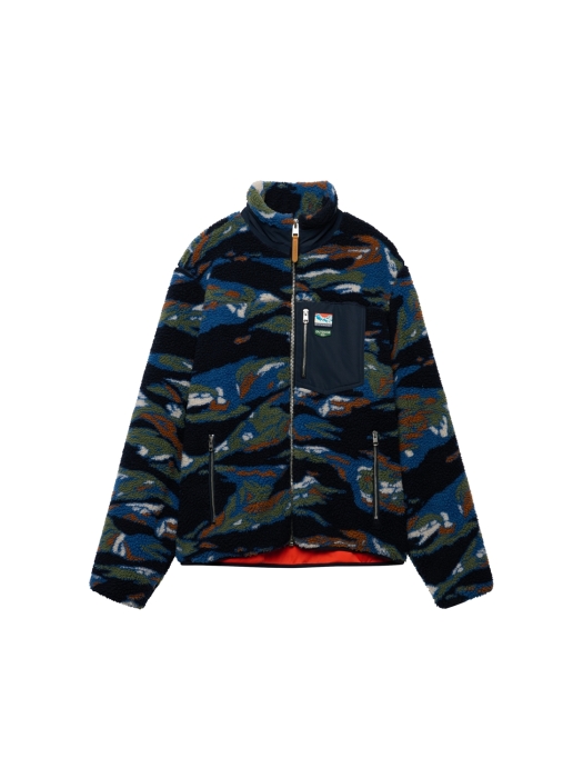Superdry TERRAIN FLEECE ZIP THRU M9F Navy Terrain