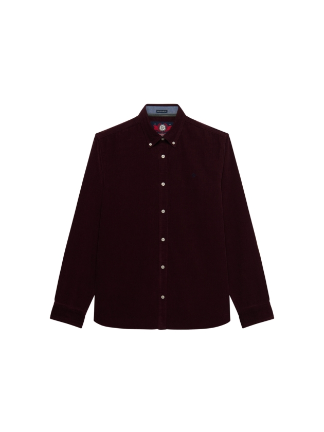 Superdry CLASSIC NEEDLE CORD SHIRT XPS Winter Port
