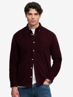 Superdry CLASSIC NEEDLE CORD SHIRT XPS Winter Port