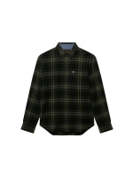 Superdry L/S COTTON LUMBERJACK SHIRT H7J Frontier Check Olive Green