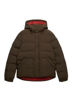 Superdry OUTDOOR EVEREST PUFFER JKT D6J Slate Black