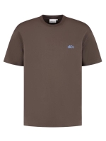 Supply en Co Omar T-shirt With Backprint 2004 Dark brown