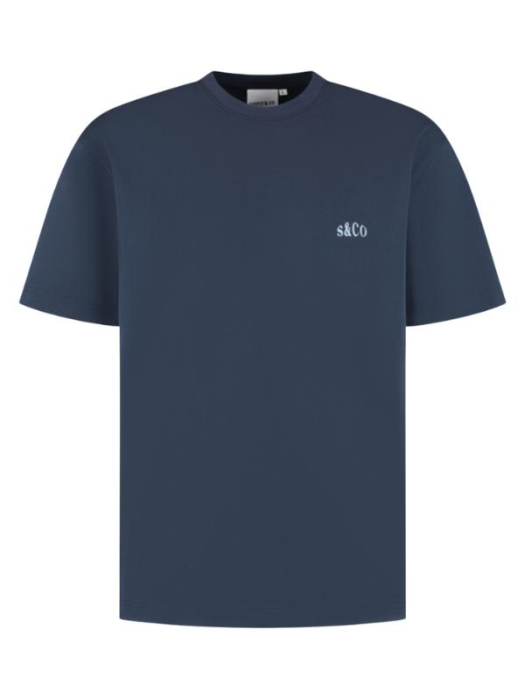 Supply en Co Trevor T-shirt With Backprint 4001 Navy