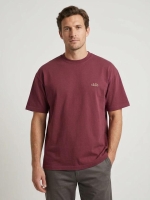 Supply en Co Trevor T-shirt With Backprint 6002 Bordeaux