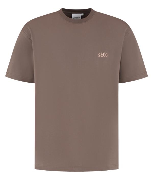 Supply en Co Warren T-shirt With Backprint