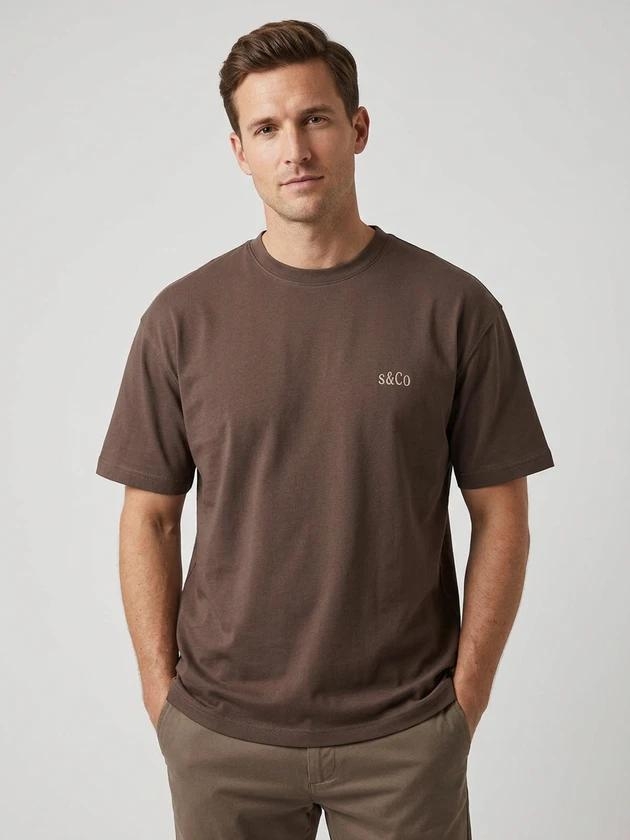 Supply en Co Warren T-shirt With Backprint