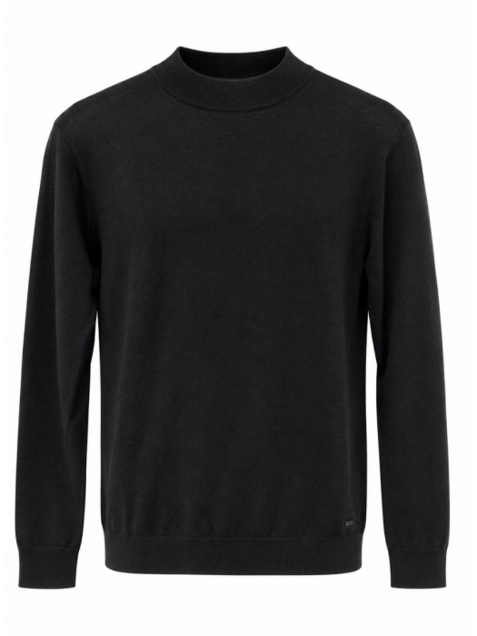 Born with Appetite Berry Pullover Mockneck Merino 2003 Coffee