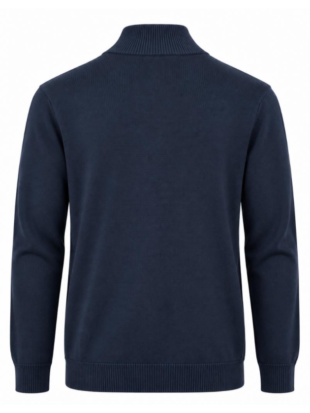 Born with Appetite Lux Pull Halfzip Merino 4001 Navy