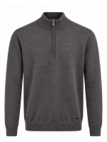 Born with Appetite Lux Pull Halfzip Merino 2004 Dark brown