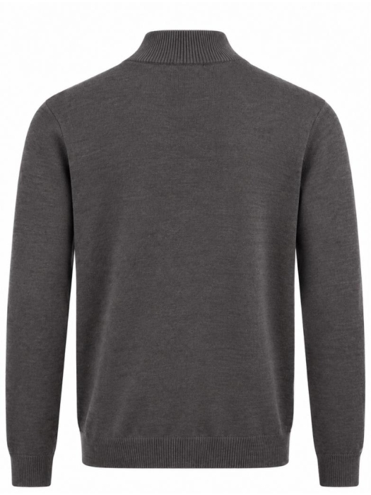 Born with Appetite Lux Pull Halfzip Merino 2004 Dark brown