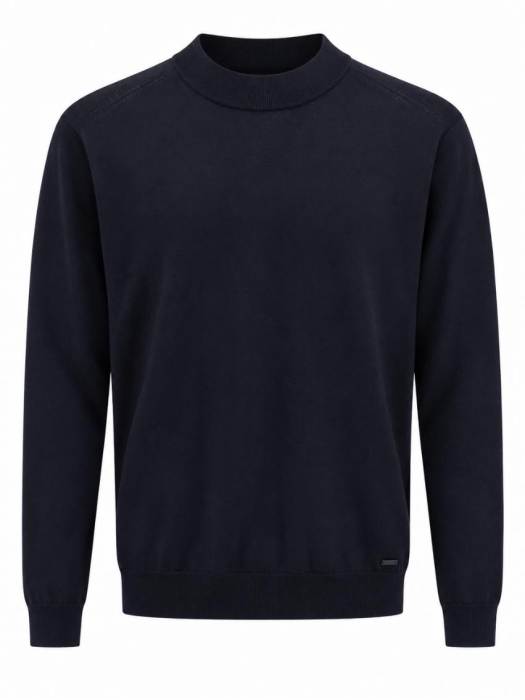 Born with Appetite Mipa Pull Mockneck 4001 Navy