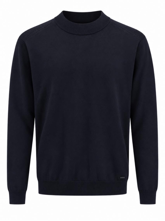 Born with Appetite Mipa Pull Mockneck 4001 Navy